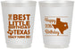 Personalized Birthday 16 oz Frosted Cups - 30th Texas | 20265
