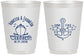 Personalized Wedding 16 oz Frosted Cups - Save The Date Cruise | 209