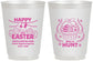 Personalized Easter 16 oz Frosted Cups - Born To Hunt Bunny | 210007