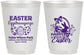 Personalized Easter 16 oz Frosted Cups - Easter Bunny | 210008