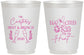 Personalized Easter 16 oz Frosted Cups - Eggcited For Hunt Bunny | 210011