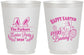 Personalized Easter 16 oz Frosted Cups - Bunny Eggs | 210019
