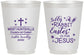 Personalized Easter 16 oz Frosted Cups - Easter Is For Jesus | 210022