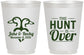 Personalized Wedding 16 oz Frosted Cups - The Hunt Is Over Duck | 217
