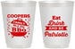 Personalized 4th Of July 16 oz Frosted Cups - Eat Drink Patriotic | 220002