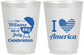 Personalized 4th Of July 16 oz Frosted Cups - Barbecue Bbq | 220007