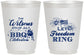 Personalized 4th Of July 16 oz Frosted Cups - Bbq Fireworks | 220009