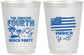 Personalized 4th Of July 16 oz Frosted Cups - Beach Merica Yall | 220027