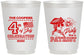 Personalized 4th Of July 16 oz Frosted Cups - Patriot | 220038