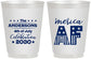 Personalized 4th Of July 16 oz Frosted Cups - Merica Af | 220041