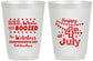Personalized 4th Of July 16 oz Frosted Cups - Red White Booze | 220042