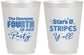 Personalized 4th Of July 16 oz Frosted Cups - Stars Stripes | 220047