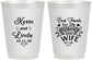 Personalized Wedding 16 oz Frosted Cups - Best Friends | 221