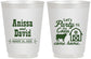 Personalized Wedding 16 oz Frosted Cups - Party Til The Cows Come Home | 222