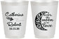 Personalized Wedding 16 oz Frosted Cups - Over The Moon In Love | 224