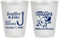 Personalized Wedding 16 oz Frosted Cups - Got Hook Fish | 230