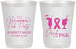 Personalized Awareness 16 oz Frosted Cups - Drink For Pink | 230001