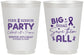 Personalized Awareness 16 oz Frosted Cups - Pink Ribbon | 230004