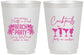 Personalized Awareness 16 oz Frosted Cups - Beach Party | 230007