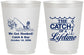 Personalized Wedding 16 oz Frosted Cups - Catch Of A Lifetime | 234