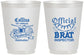 Personalized Oktoberfest 16 oz Frosted Cups - Brat Inspector | 240011