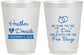 Personalized Wedding 16 oz Frosted Cups - I Do Free Booze | 243
