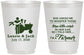 Personalized Wedding 16 oz Frosted Cups - Farmer Tractor | 244
