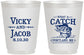 Personalized Wedding 16 oz Frosted Cups - What A Catch Fish | 247