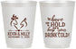 Personalized Wedding 16 oz Frosted Cups - To Have And To Hold | 250