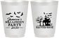 Personalized Halloween 16 oz Frosted Cups - Haunted House | 250006