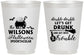 Personalized Halloween 16 oz Frosted Cups - Witch | 250011