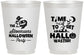 Personalized Halloween 16 oz Frosted Cups - Hallowasted Pumpkin | 250013