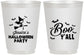 Personalized Halloween 16 oz Frosted Cups - Witch Boo | 250015