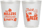 Personalized Halloween 16 oz Frosted Cups - Trick Or Beer | 250032