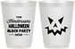Personalized Halloween 16 oz Frosted Cups - Pumpkin | 250034