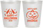 Personalized Halloween 16 oz Frosted Cups - Lets Get Smashed | 250036