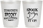 Personalized Halloween 16 oz Frosted Cups - Ghost | 250045