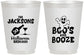 Personalized Halloween 16 oz Frosted Cups - Boos And Booze | 250047
