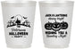 Personalized Halloween 16 oz Frosted Cups - Jack O Lantern | 250053