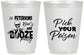 Personalized Halloween 16 oz Frosted Cups - Boos And Booze | 250054