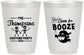 Personalized Halloween 16 oz Frosted Cups - Boos And Booze | 250058