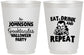 Personalized Halloween 16 oz Frosted Cups - Dracula | 250062