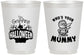 Personalized Halloween 16 oz Frosted Cups - Whos Your Mummy | 250067