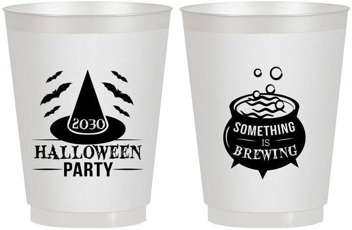 Personalized Halloween 16 oz Frosted Cups - Witch | 250085