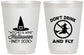 Personalized Halloween 16 oz Frosted Cups - Witch | 250093