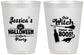 Personalized Halloween 16 oz Frosted Cups - Witch Boos | 250097