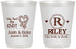 Personalized Wedding 16 oz Frosted Cups - We Tied The Knot | 260
