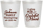 Personalized Thanksgiving 16 oz Frosted Cups - Grateful | 260006