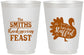 Personalized Thanksgiving 16 oz Frosted Cups - Lets Get Stuffed | 260020