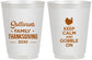 Personalized Thanksgiving 16 oz Frosted Cups - Gobble Turkey | 260024